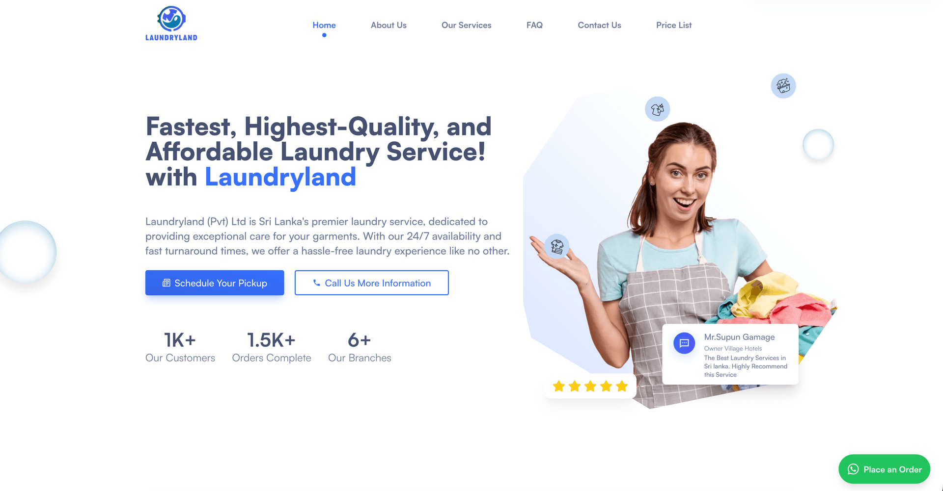 LaundryLand: A Laundry appointment booking system